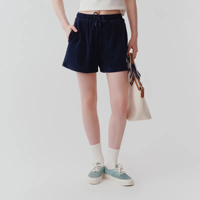 Teenie Weenie Casual Shorts Women's Navy Blue-3