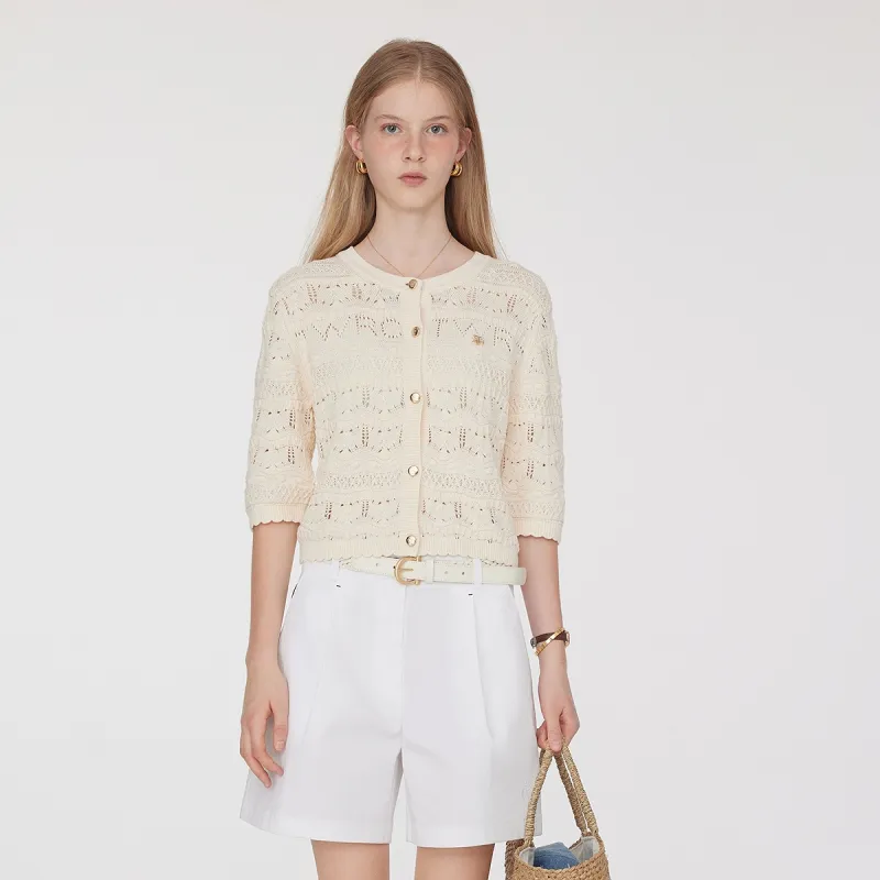 Teenie Weenie Knitwear Women's Ivory White-2