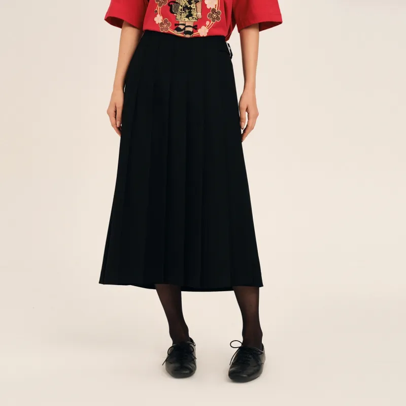 Teenie Weenie Casual Long Skirt Women's-8
