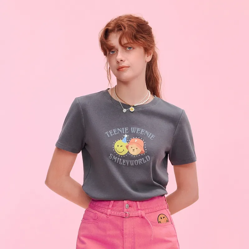 Teenie Weenie x SMILEY T Shirt Women's-2