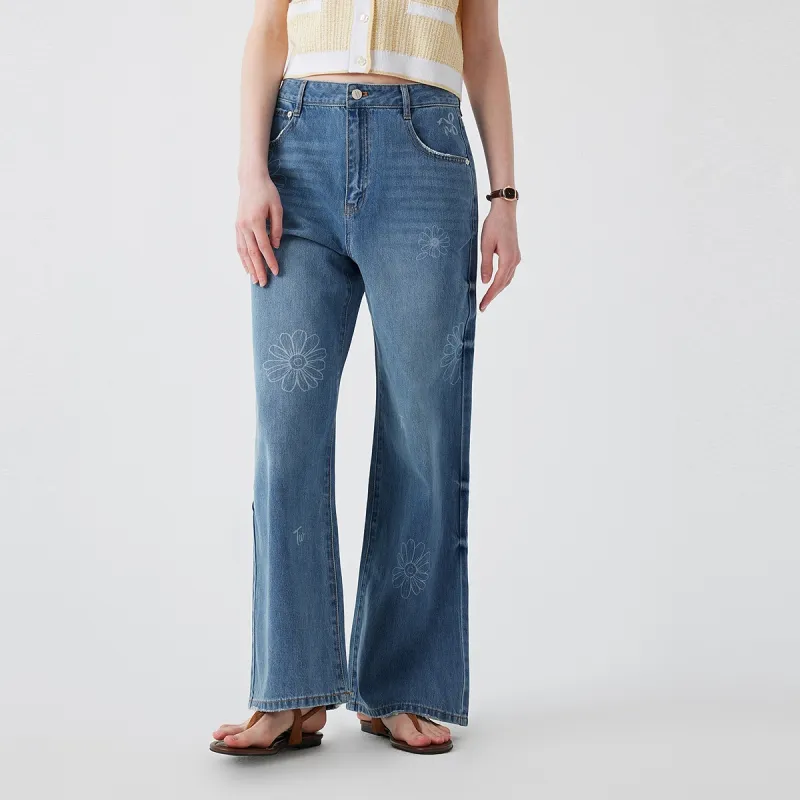 Teenie Weenie Jeans Women's Dark Blue-4