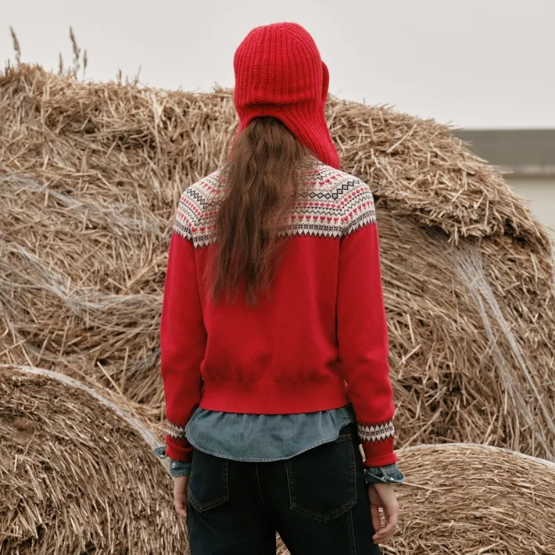 Teenie Weenie Knitwear Women's Red-2