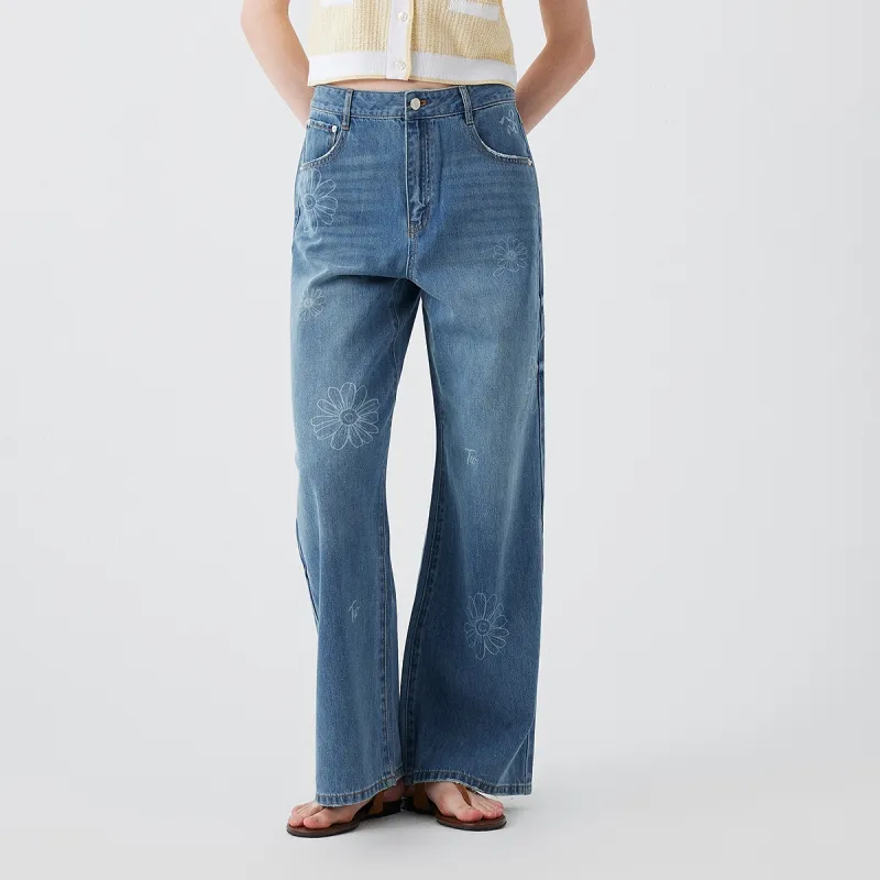 Teenie Weenie Jeans Women's Dark Blue-3