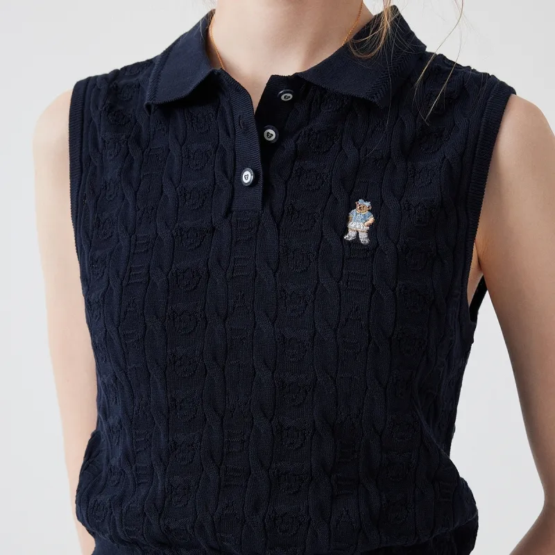 Teenie Weenie Sweater Women's Navy Blue-2