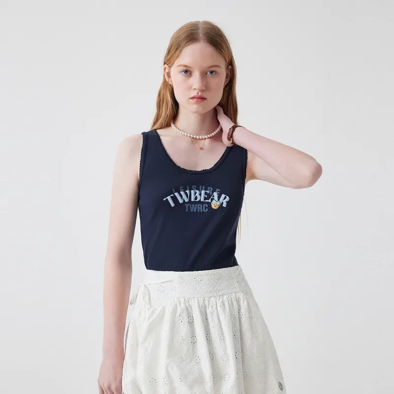Teenie Weenie T Shirt Women's Navy Blue-4