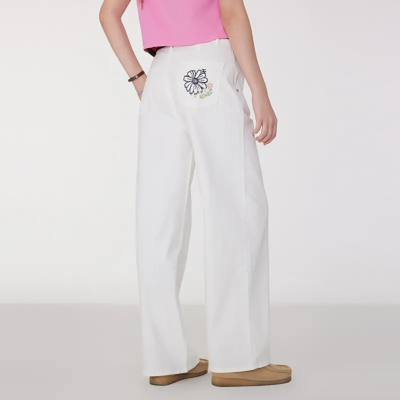 Teenie Weenie Jeans Women's White-5