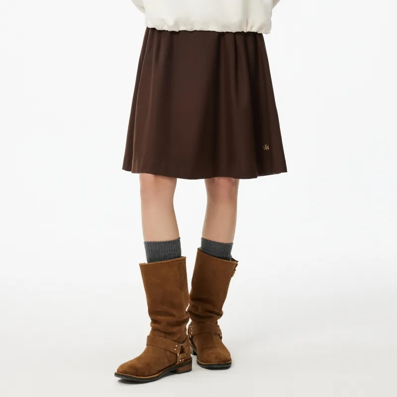 Teenie Weenie Casual Short Skirts Women's Brown-5