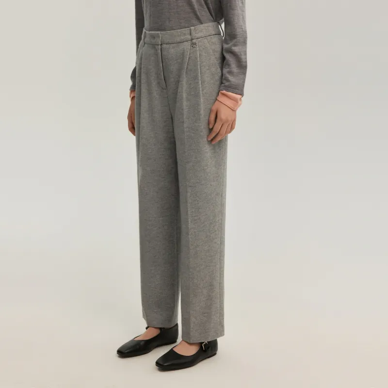 Teenie Weenie Casual Pants Women's Coal Gray-3