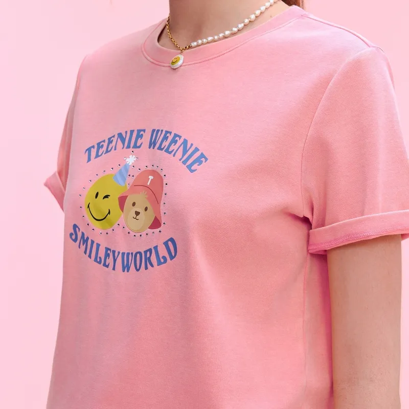 Teenie Weenie x SMILEY T Shirt Women's-10