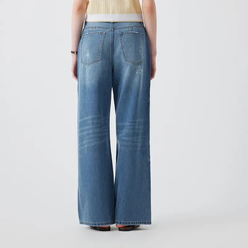 Teenie Weenie Jeans Women's Dark Blue-6
