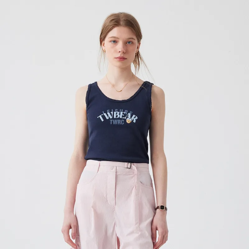 Teenie Weenie T Shirt Women's Navy Blue-5