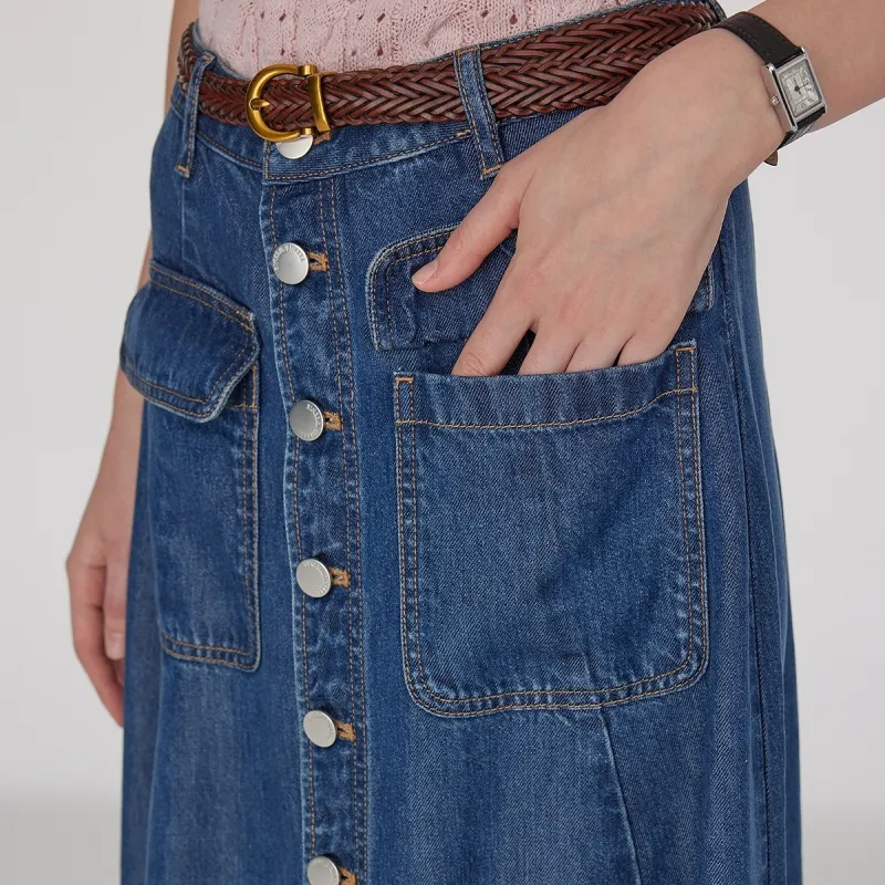 Teenie Weenie Casual Long Skirt Women's-5