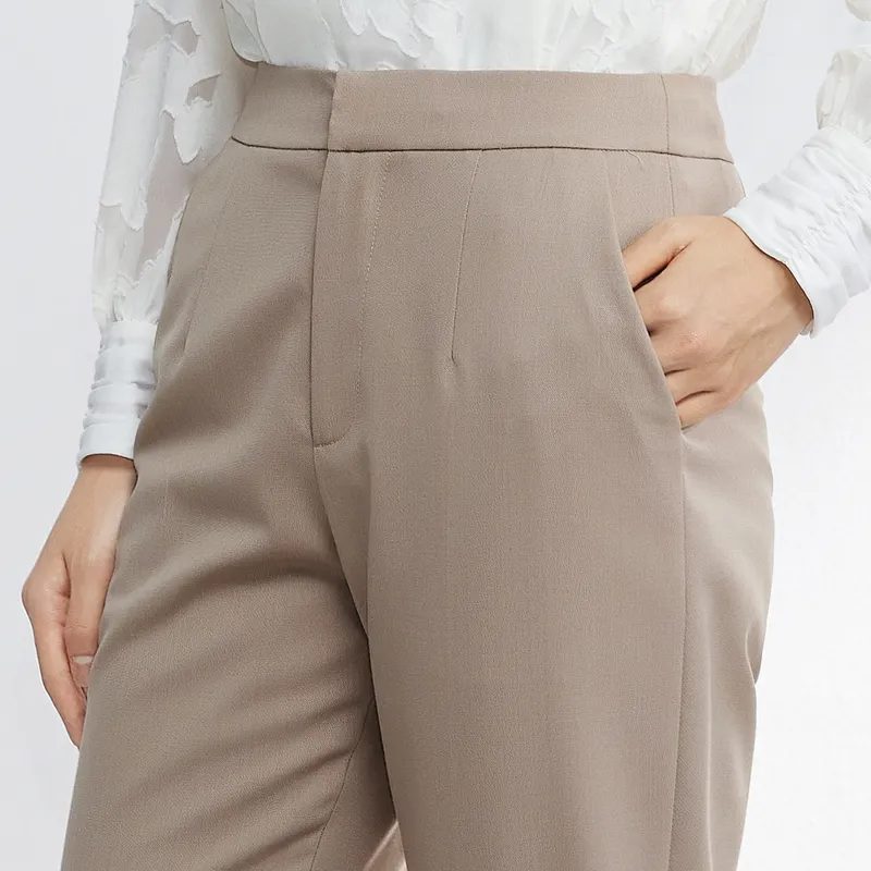 SHUIYUNJIAN Casual Pants Women's Khaki-2