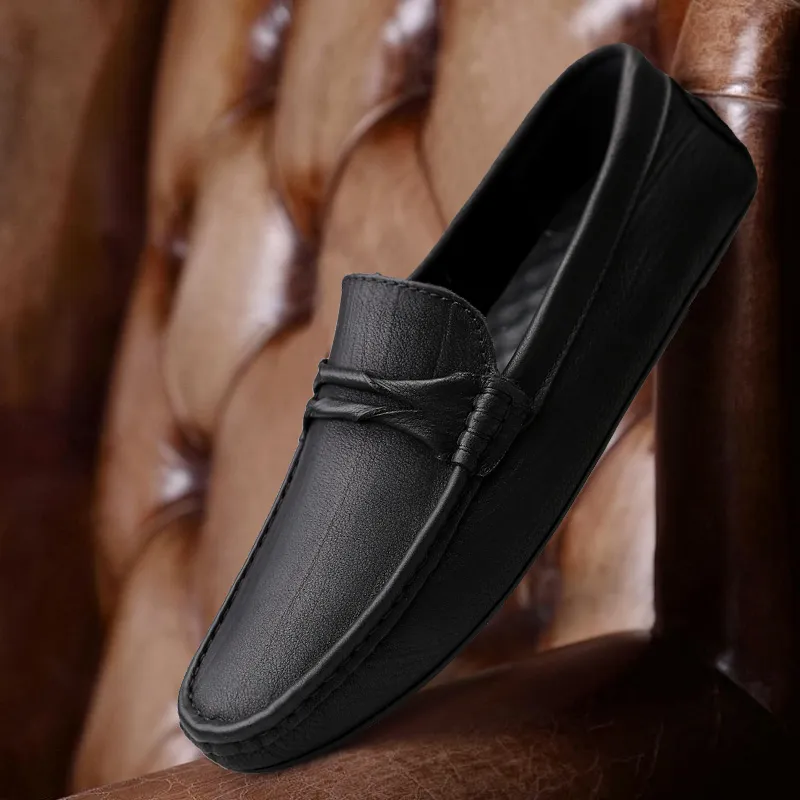 DCK Men's Casual Shoes Men Low Top Black/Brown-4
