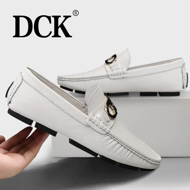 DCK Men's Casual Shoes Men Low Top Black/White-11
