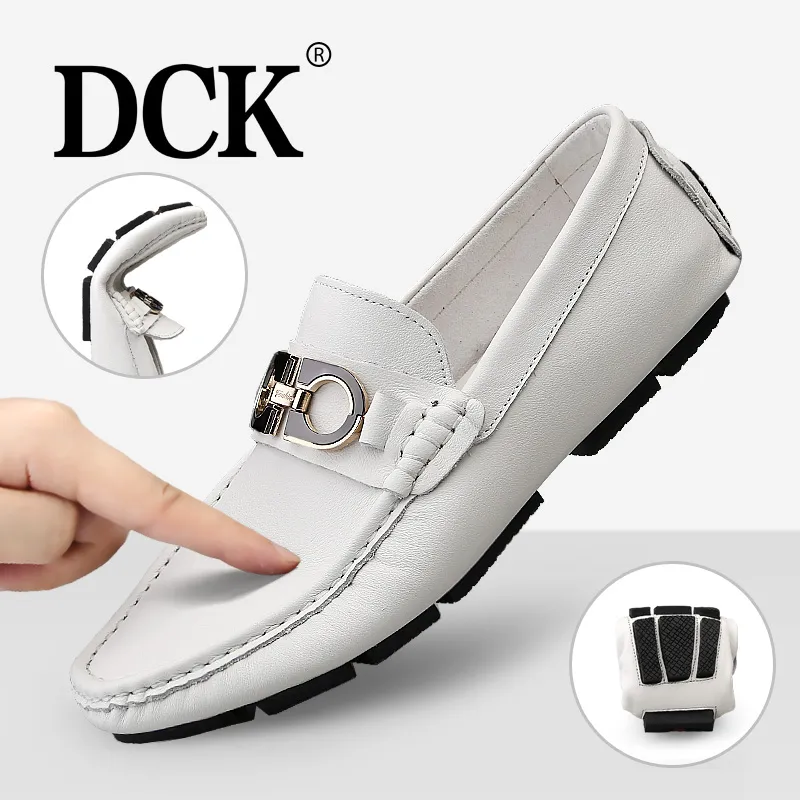 DCK Men's Casual Shoes Men Low Top Black/White-10
