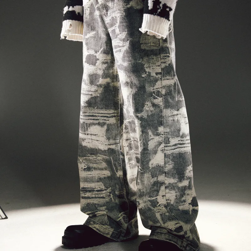 Createexploreexpandconquer Jeans Unisex-5