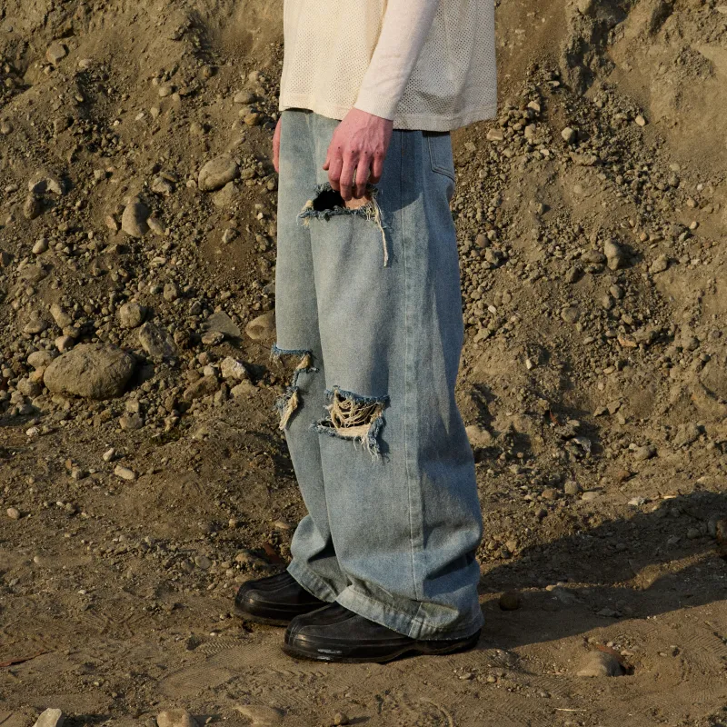 Createexploreexpandconquer 25ss Jeans Unisex-11