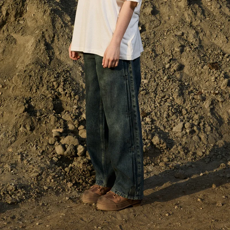 Createexploreexpandconquer 25ss Jeans Unisex-3