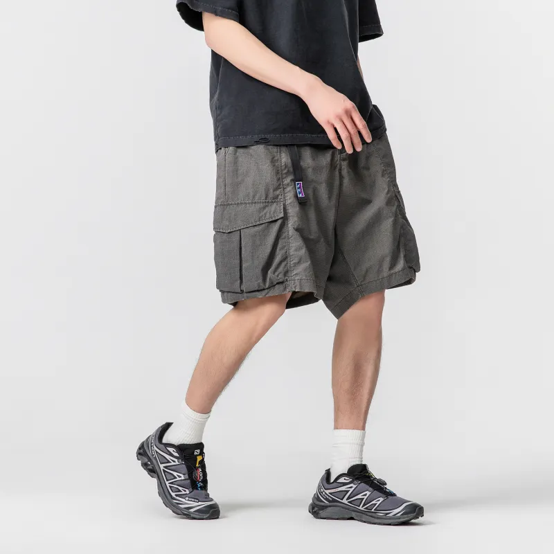 Pimio Cargo Shorts Unisex-7
