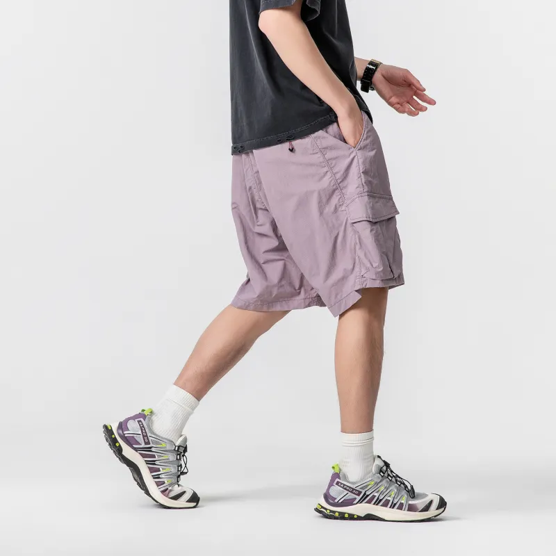 Pimio Cargo Shorts Unisex-11