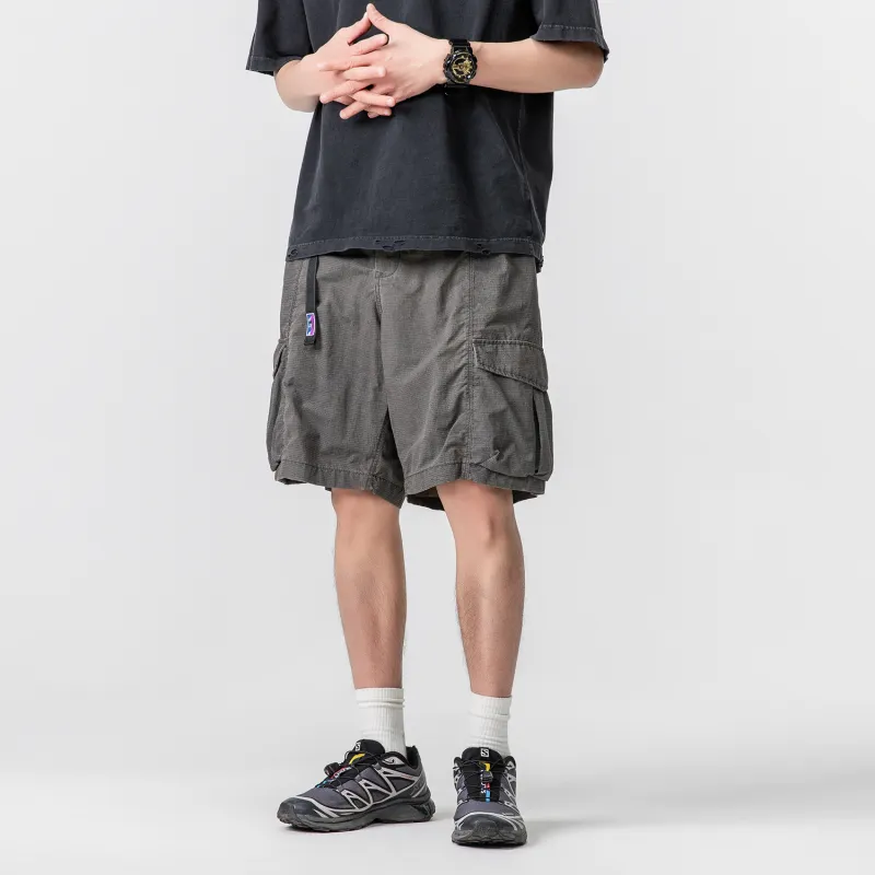 Pimio Cargo Shorts Unisex-6