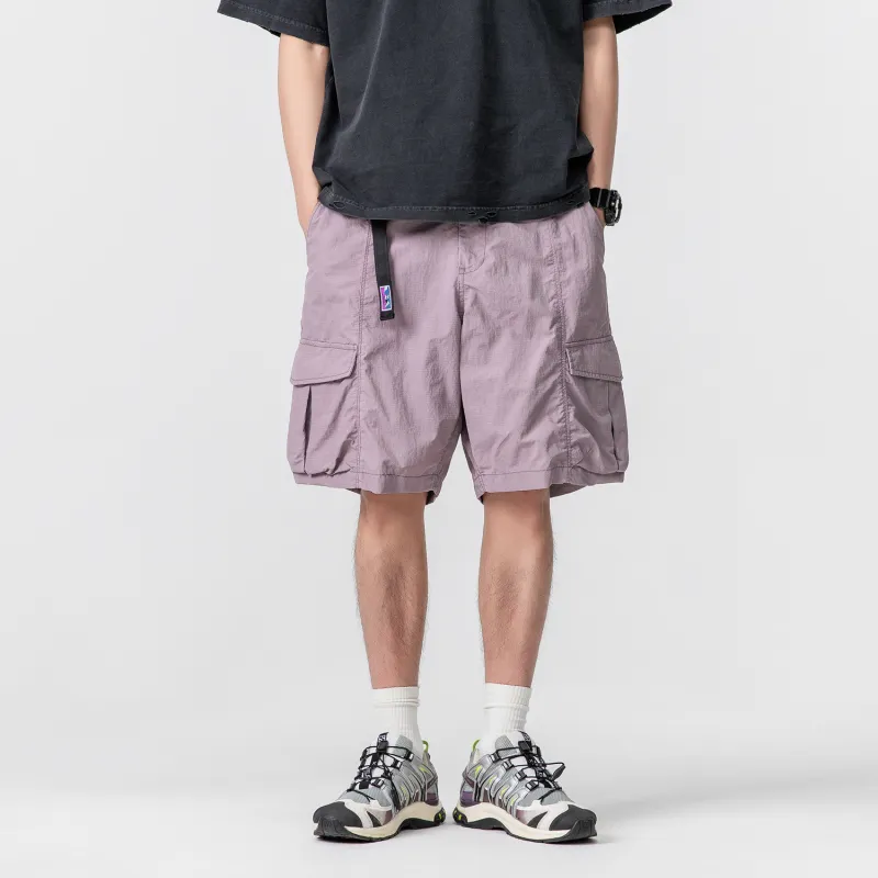 Pimio Cargo Shorts Unisex-10