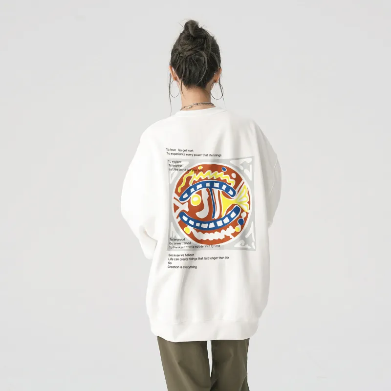 Pimio Sweatshirts Unisex-8