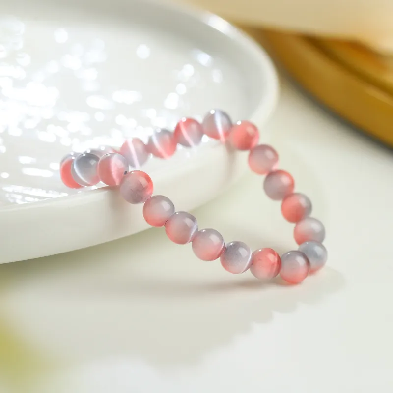 JK Glass Cat Eye Bracelets Unisex-2