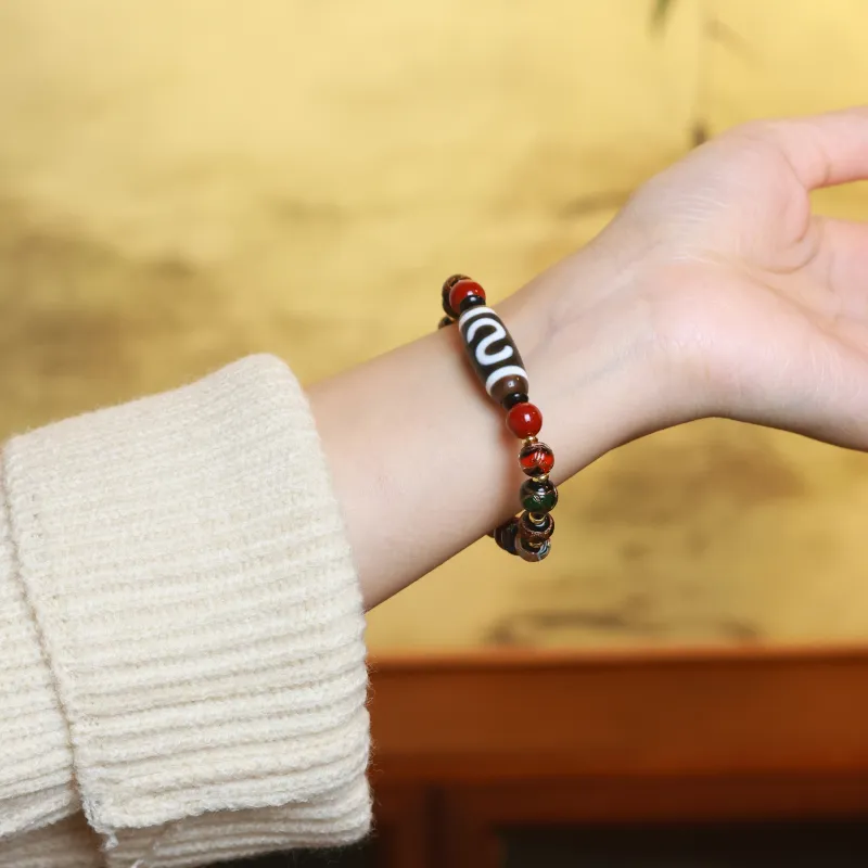 JK Colored Glaze Bracelets Unisex-5