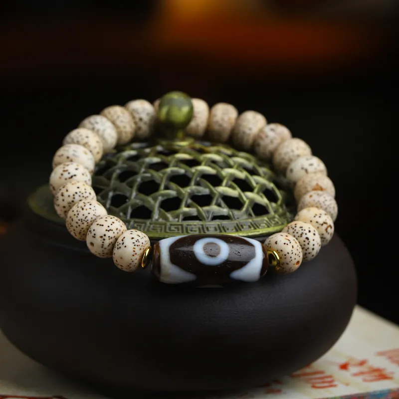 JK Star Moon Bodhi Seeds Bracelets Unisex-1