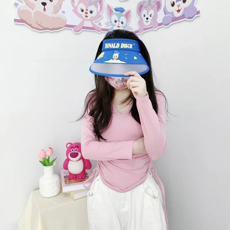 Disney Donald Duck Series Polyester Sun Protection Hats Unisex-3