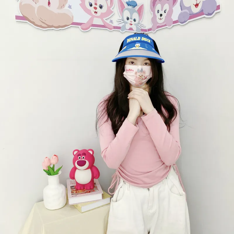 Disney Donald Duck Series Polyester Sun Protection Hats Unisex-2