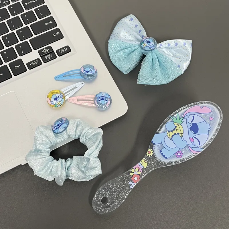 Disney Stitch Series Polyester Hair Clips Women's-3