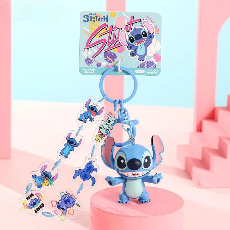 Disney Stitch Series Resin Keychains Unisex-1