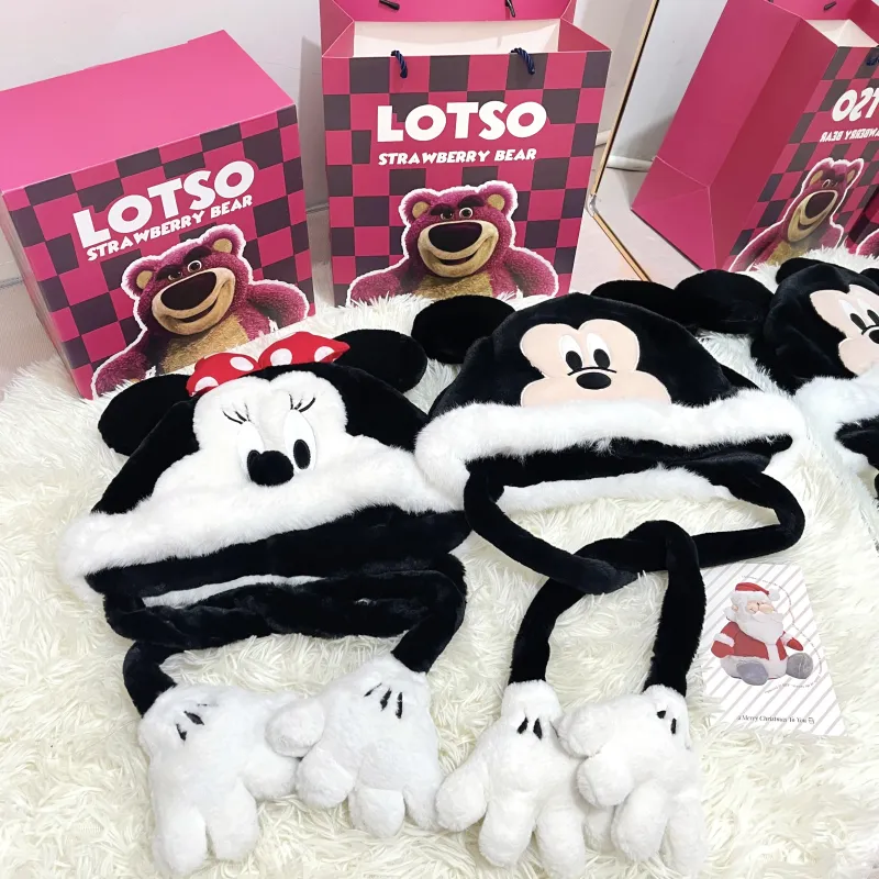 Disney Lotso Collection Minnie Collection Polyester Beanies Women's-5