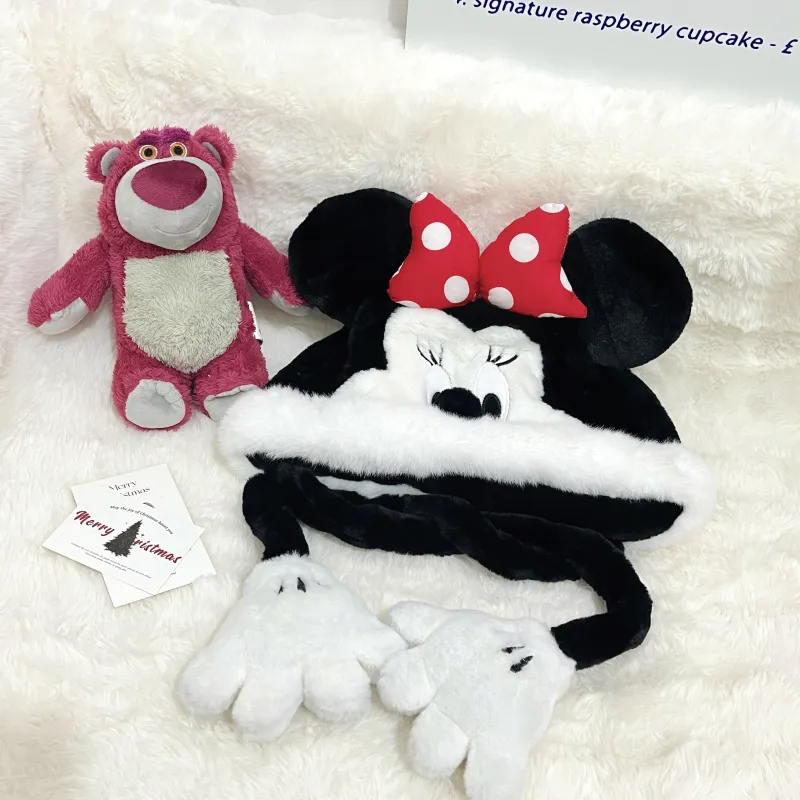 Disney Lotso Collection Minnie Collection Polyester Beanies Women's-6