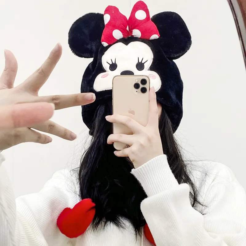 Disney Minnie Series Polyester Beanies Women's-1
