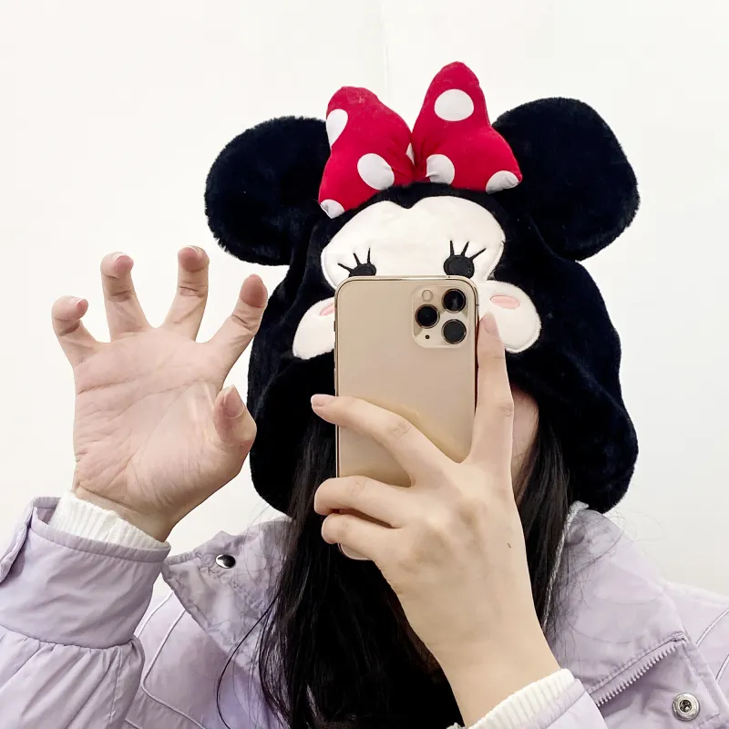 Disney Minnie Series Polyester Beanies Women's-2