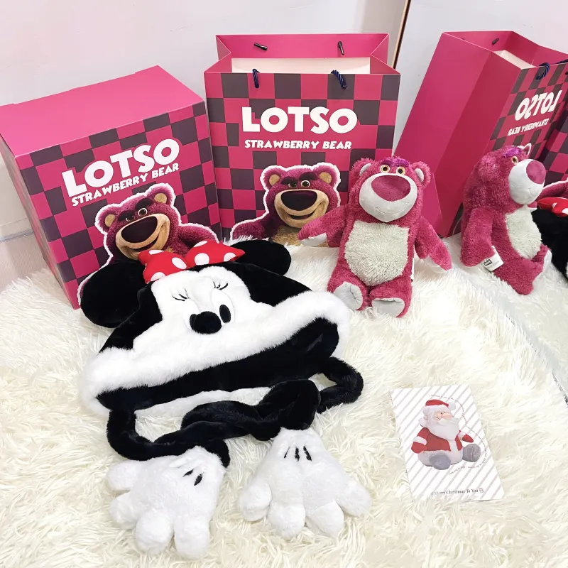 Disney Lotso Collection Minnie Collection Polyester Beanies Women's-4