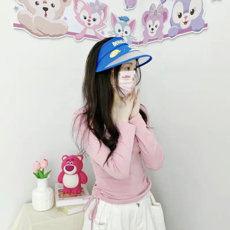 Disney Donald Duck Series Polyester Sun Protection Hats Unisex-4