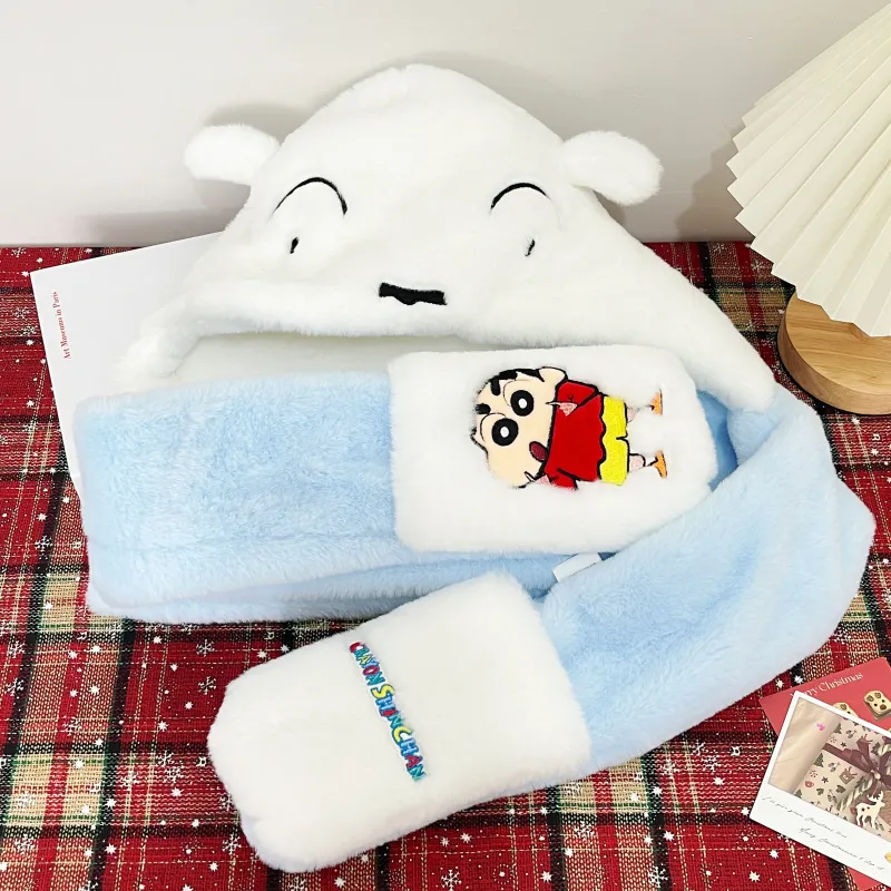 Crayon Shinchan Polyester Hoods & Plush Hats Kids'-1