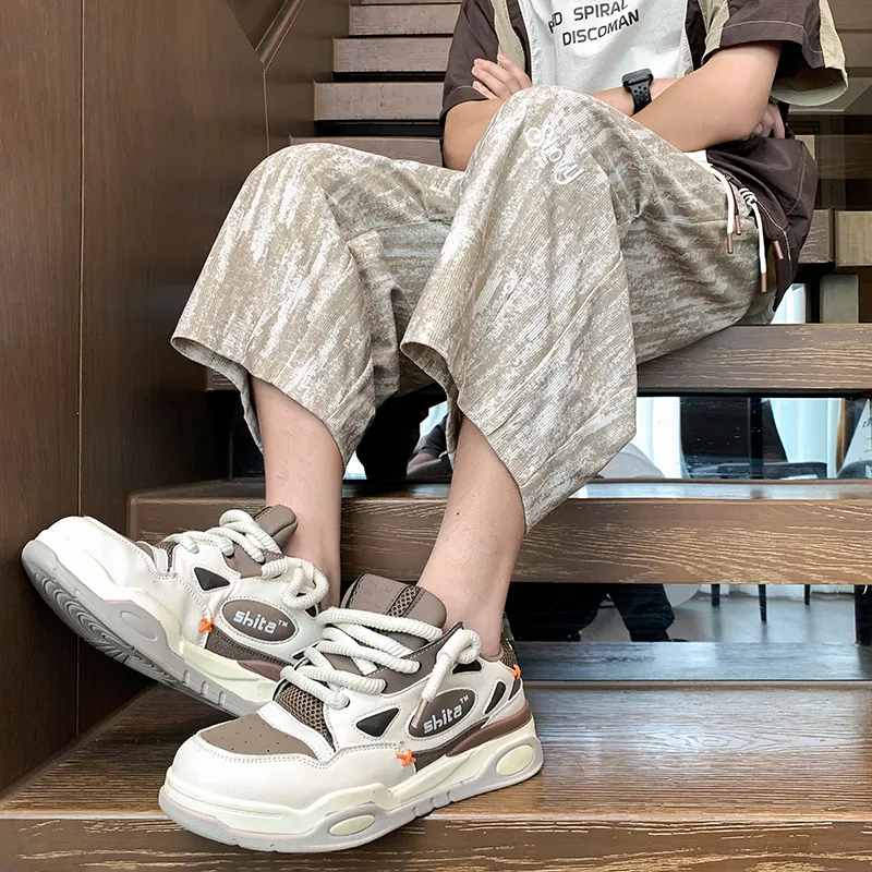 PAINT STAIN Casual Shorts Unisex-11