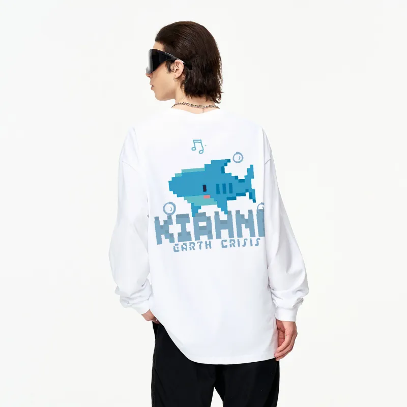 KIRHNE Long Sleeved T Shirts Unisex-6