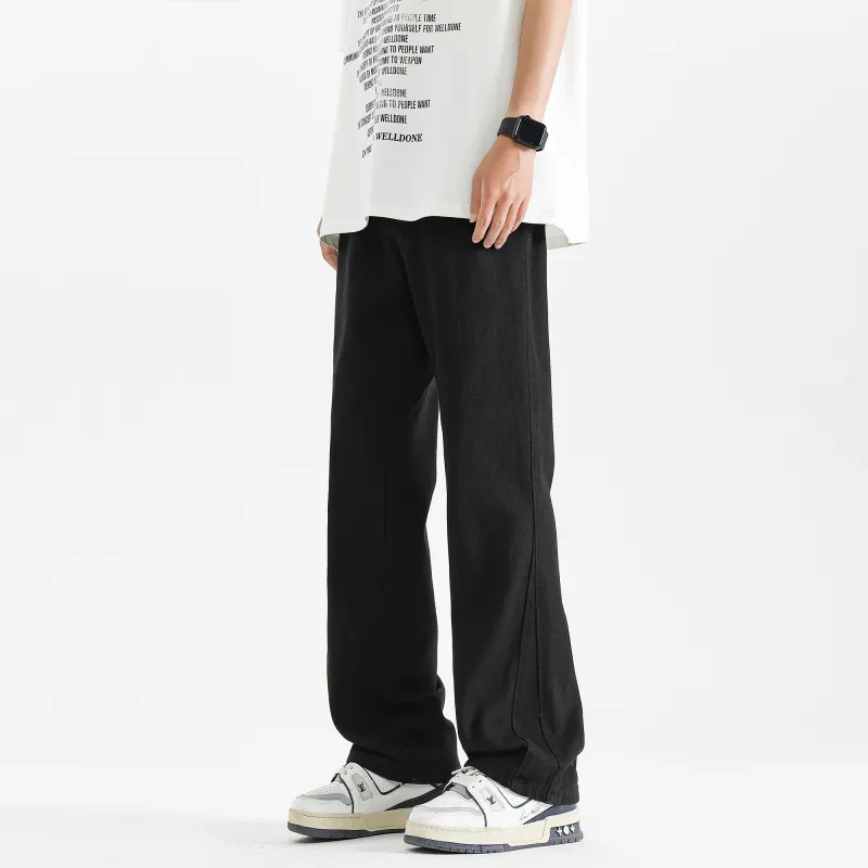 KIRHNE Jeans Unisex Black-6