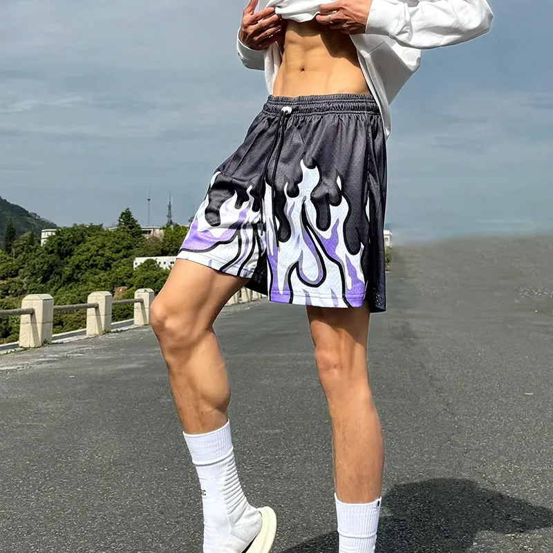 KIRHNE Sports Shorts Unisex-4