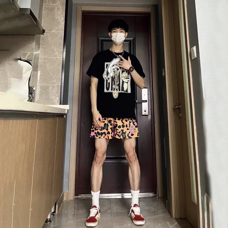 KIRHNE Casual Shorts Unisex-7