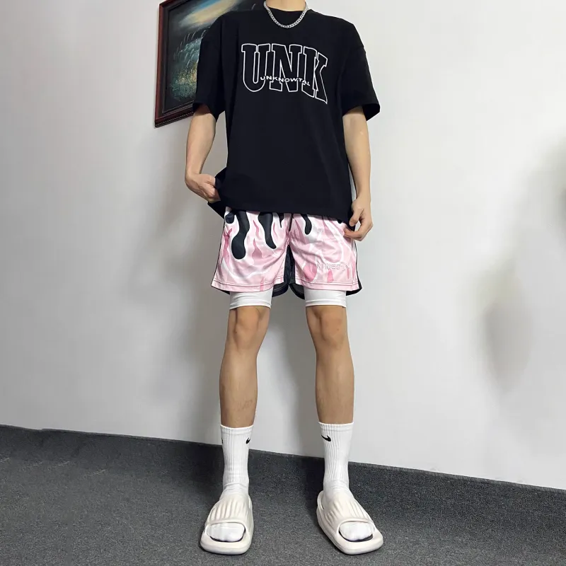 KIRHNE Sports Shorts Unisex-8