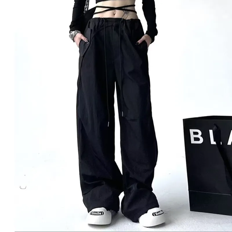 KIRHNE Casual Pants Unisex Light Gray-3