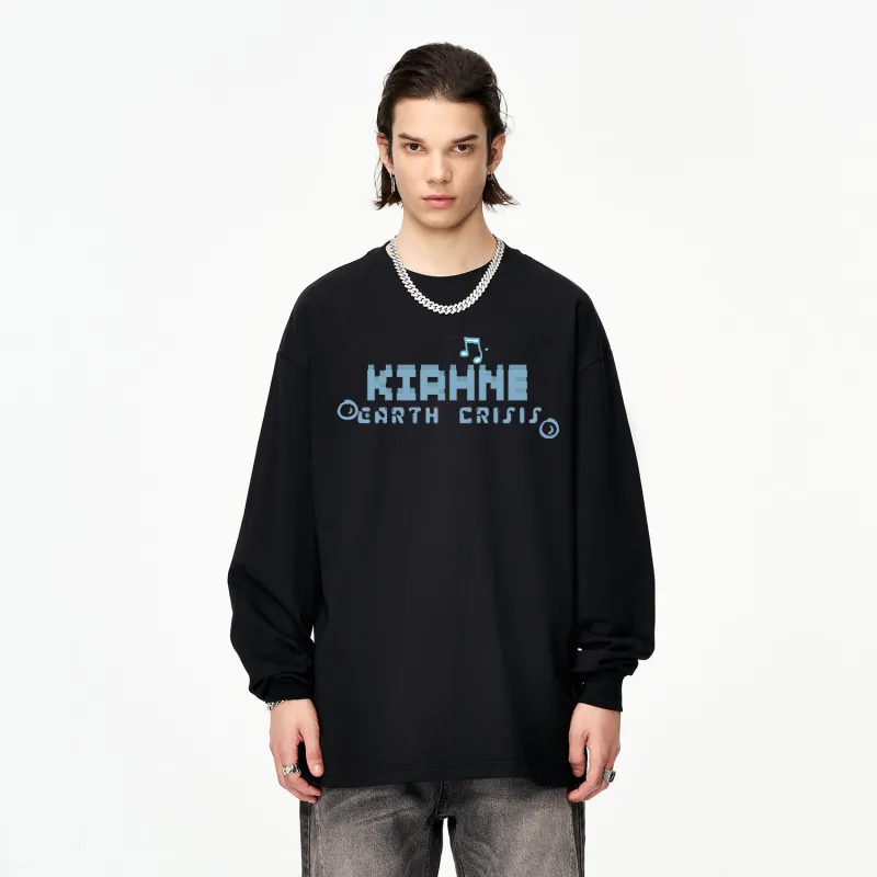 KIRHNE Long Sleeved T Shirts Unisex-3